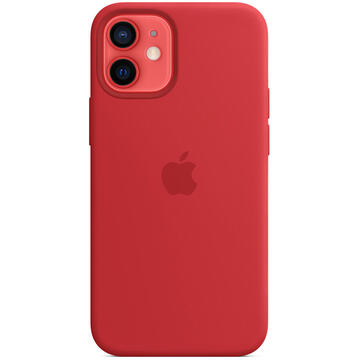 Husa Apple iPhone 12 mini Silicone Case with MagSafe - (PRODUCT)RED