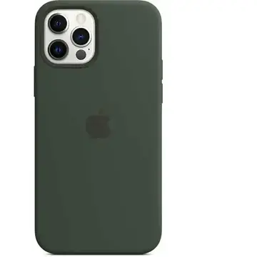 Husa Apple iPhone 12/12 Pro Silicone Case MagSafe - Cypress Green