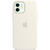 Husa Apple iPhone 12/12 Pro Silicone Case with MagSafe - White
