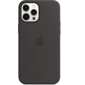 Husa Apple iPhone 12 Pro Max Silicone Case with MagSafe - Black