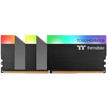 Memorie Thermaltake DDR4 - 64 GB -3200 - CL - 16 - Dual Kit, RAM (black, R009R432GX2-3200C16A, TOUGHRAM RGB)