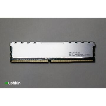 Memorie Mushkin DDR4 - 32 GB -3200 - CL - 22 - Single, Silverline (silver, MSL4U320NF32G)