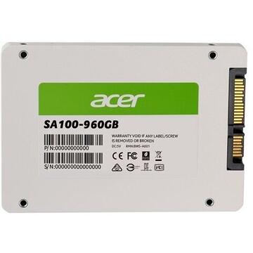 SSD Acer SA100 960GB SATA 3 7mm