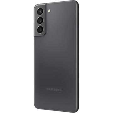 Smartphone Samsung Galaxy S21 Dual Sim Fizic 256GB 5G Gri Phantom Gray Snapdragon 8GB RAM