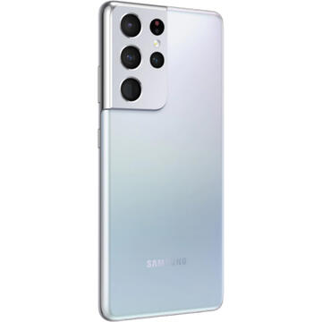 Smartphone Samsung Galaxy S21 Ultra Dual Sim Fizic 256GB 5G Argintiu Phantom Silver Snapdragon 12GB RAM