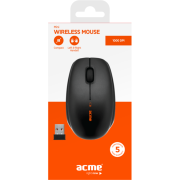 Mouse ACME Europe ACME MW12 Mini wireless optical mouse