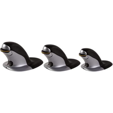 Mouse Fellowes Penguin Ambidextrous Vertical Mouse - Small Wired