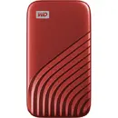 SSD Extern Western Digital MyPassport 500GB SSD Red       WDBAGF5000ARD-WESN