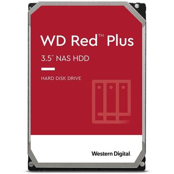 Hard disk Western Digital Red Plus 10TB 256MB 7200RPM SATA 6Gb/s 3.5inch
