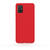 Husa Lemontti Husa Liquid Silicon Samsung Galaxy A51 Red (protectie 360°, material fin, captusit cu microfibra)