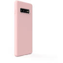Husa Lemontti Husa Silicon Soft Slim Samsung Galaxy S10 Plus G975 Pink Sand (material mat si fin, captusit cu microfibra)
