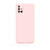 Husa Lemontti Husa Silicon Soft Slim Samsung Galaxy A51 Pink Sand (material mat si fin, captusit cu microfibra)
