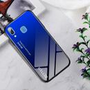 Husa Lemontti Husa Glass Case Samsung Galaxy A30 Black Blue