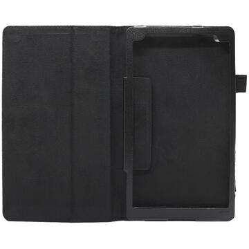 Lemontti Husa Leather Cover Lenovo Tab 4, 8", Negru