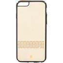 Husa Just Must Carcasa Carve V iPhone 6/6S Beige (protectie margine 360°)