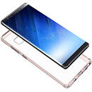 Husa Just Must Carcasa Pure II Samsung Galaxy Note 8 Pink (spate transparent, margini flexibile)