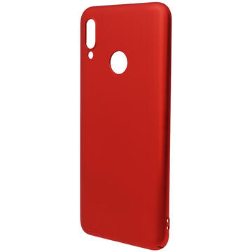 Husa Just Must Carcasa Uvo Huawei P Smart (2019) Red (material fin la atingere, slim fit)