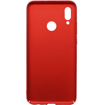 Husa Just Must Carcasa Uvo Huawei P Smart (2019) Red (material fin la atingere, slim fit)