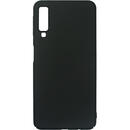 Husa Just Must Carcasa Uvo Samsung Galaxy A7 (2018) Black (material fin la atingere, slim fit)
