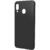 Husa Just Must Carcasa Uvo Samsung Galaxy A20 / A30 Black (material fin la atingere, slim fit)