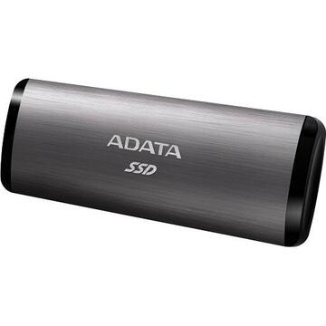 SSD Extern ADATA SE760 256 GB, external SSD (gray, USB-C 3.2 Gen 2)
