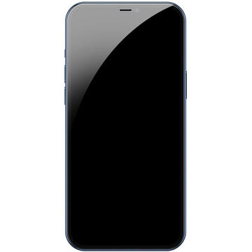 Baseus Folie Curbata Full Screen Anti-Peeping iPhone 12 Pro Max Black (2 buc/pack, 0.3mm)