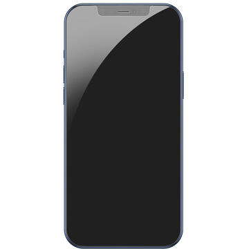Baseus Folie Sticla Anti-Peeping iPhone 12 / 12 Pro White (2 buc/pack, 0.3mm)