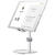 Baseus Suport Literary Desk Metalic Silver pentru Telefon &amp; Tableta (3 inch-10.5 inch)