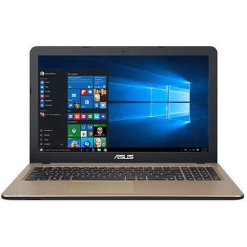 Laptop Refurbished Laptop Asus X540S, Intel Celeron N3050 1.60-2.16GHz, 4GB DDR3, 500GB SATA, DVD-RW, 15.6 Inch, Webcam, Tastatura Numerica