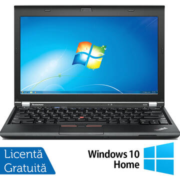 Laptop Refurbished Laptop LENOVO Thinkpad x230, Intel Core i5-3320M 2.60GHz, 4GB DDR3, 120GB SSD, 12.5 Inch, Webcam + Windows 10 Home