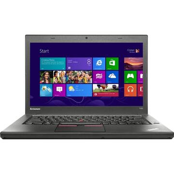 Laptop Refurbished Laptop LENOVO ThinkPad T450, Intel Core i5-5200U 2.20GHz, 8GB DDR3, 240GB SSD, 14 Inch, Webcam