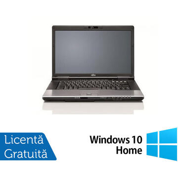 Laptop Refurbished Laptop FUJITSU SIEMENS E752, Intel Core i5-3210M 2.50GHz, 4GB DDR3, 120GB SSD, DVD-RW, 15.6 Inch, Fara Webcam + Windows 10 Home