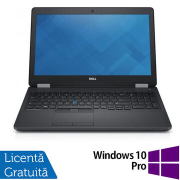 Laptop Refurbished Laptop Dell Precision 3510, Intel Core i7-6700HQ 2.60GHz, 16GB DDR4, 240GB SSD, Full HD, Webcam, 15.6 Inch + Windows 10 Pro