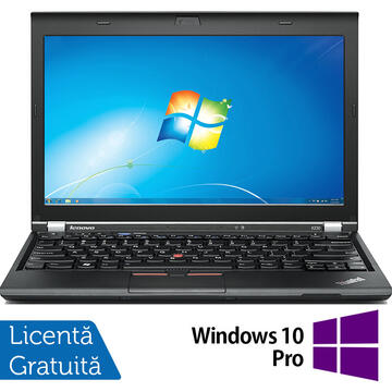 Laptop Refurbished Laptop LENOVO Thinkpad x230, Intel Core i7-3520M 2.90GHz, 4GB DDR3, 120GB SSD, Fara Webcam, 12.5 Inch + Windows 10 Pro