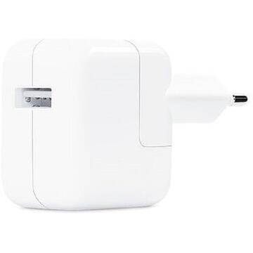 Adaptor retea Apple MGN03ZM/A, 12W, USB, White