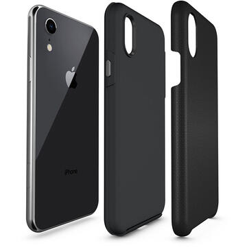 Husa Eiger Carcasa North Case iPhone XR Black (shock resistant)