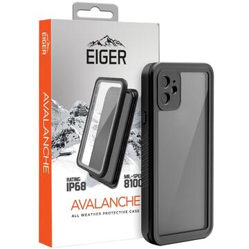 Husa Eiger Husa Avalanche iPhone 12 Black (outdoor)