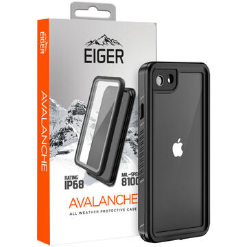Husa Eiger Husa Avalanche iPhone SE 2020 / 8 / 7 Black (outdoor)
