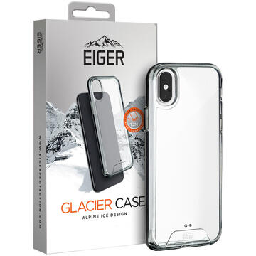 Husa Eiger Husa Glacier Case iPhone XS Max Clear (shock resistant)