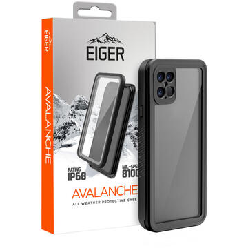 Husa Eiger Husa Avalanche iPhone 12 Pro Max Black (outdoor)
