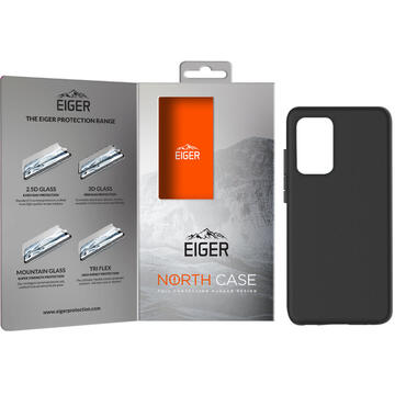 Husa Eiger Carcasa North Case Samsung Galaxy A52 Black (shock resistant)