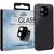 Husa Eiger Folie Sticla Camera 3D Glass iPhone 12 Clear Black (9H, 0.33mm)