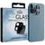 Husa Eiger Folie Sticla Camera 3D Glass iPhone 12 Pro Clear Black (0.33mm)