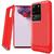 Husa Enkay Husa Carbon Fiber Samsung Galaxy S20 Ultra Red