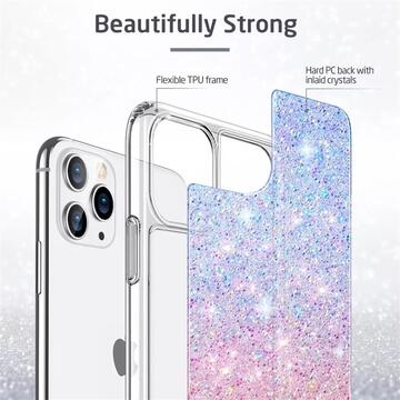 Husa Esr Husa Glamour Serie Shinning Crystal iPhone 11 Pro Max Silver