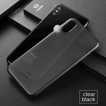 Husa Mcdodo Carcasa Ultra Slim Air iPhone X / XS Clear Black (0.3mm)