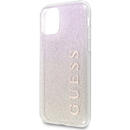 Husa Guess Husa Glitter iPhone 11 Pro Roz Auriu