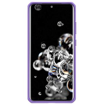 Husa IT Skins Husa Hybrid Solid Samsung Galaxy S20 Ultra Purple (antishock)