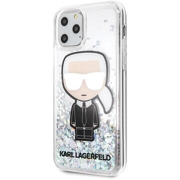 Husa Karl Lagerfeld Husa Liquid Glitter Iridescent Ikonik iPhone 11 Pro Max