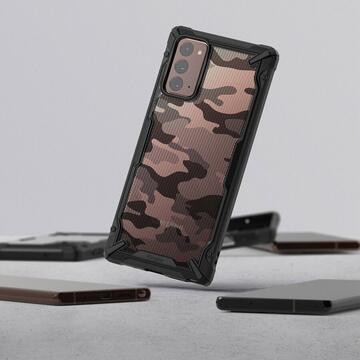 Husa Ringke Husa Fusion X Design Samsung Galaxy Note 20 Black (margini flexibile antishock)